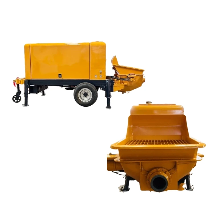 Concrete Pumping Machine Construction Equipment Concrete Pump Miniature Fine Stone Concrete Transfer Pumps