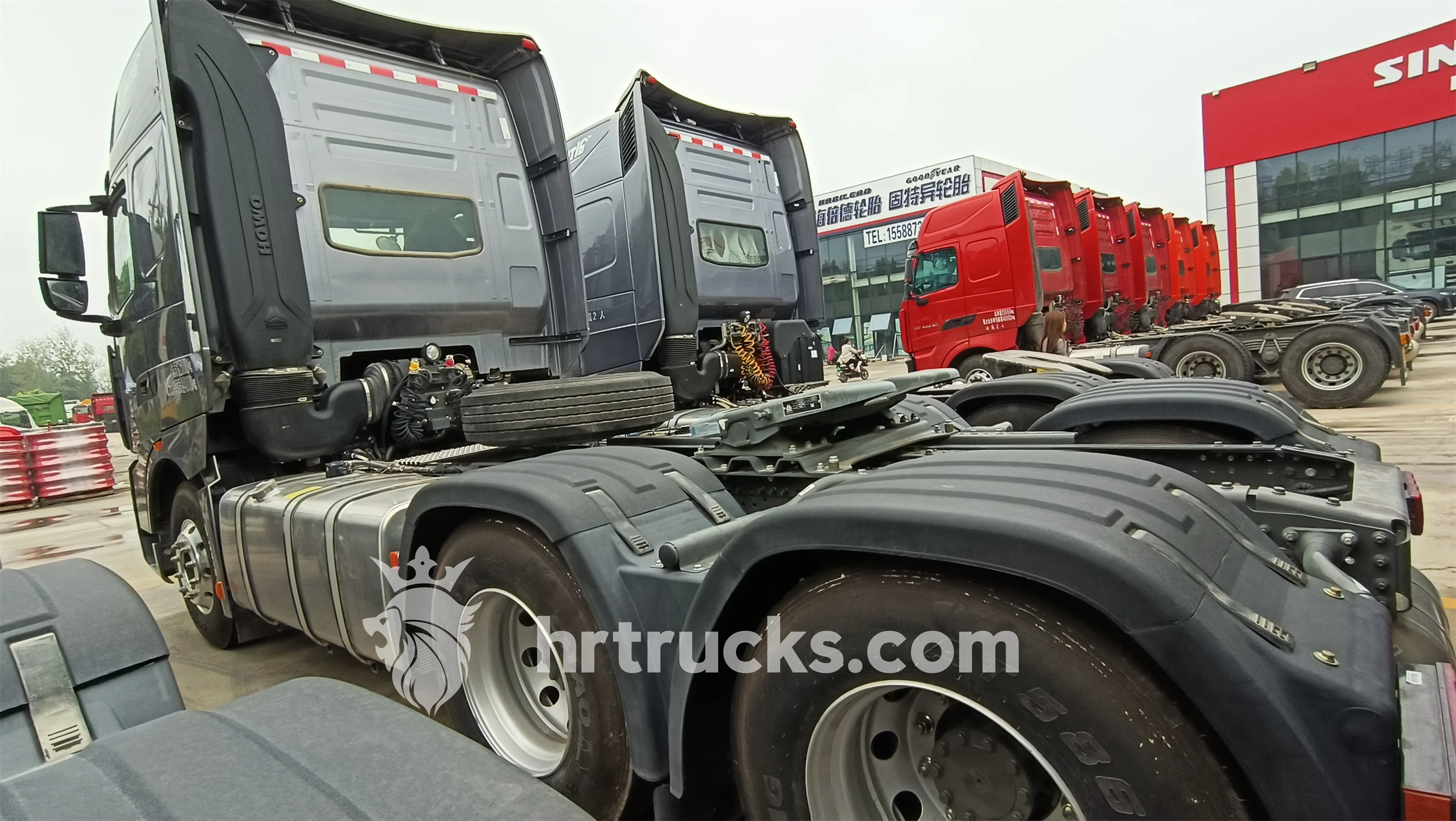 Sinotruk Howo тягач 6x4 10 колеса Euro3 371 375 420 л.с. Подержанный howo грузовик