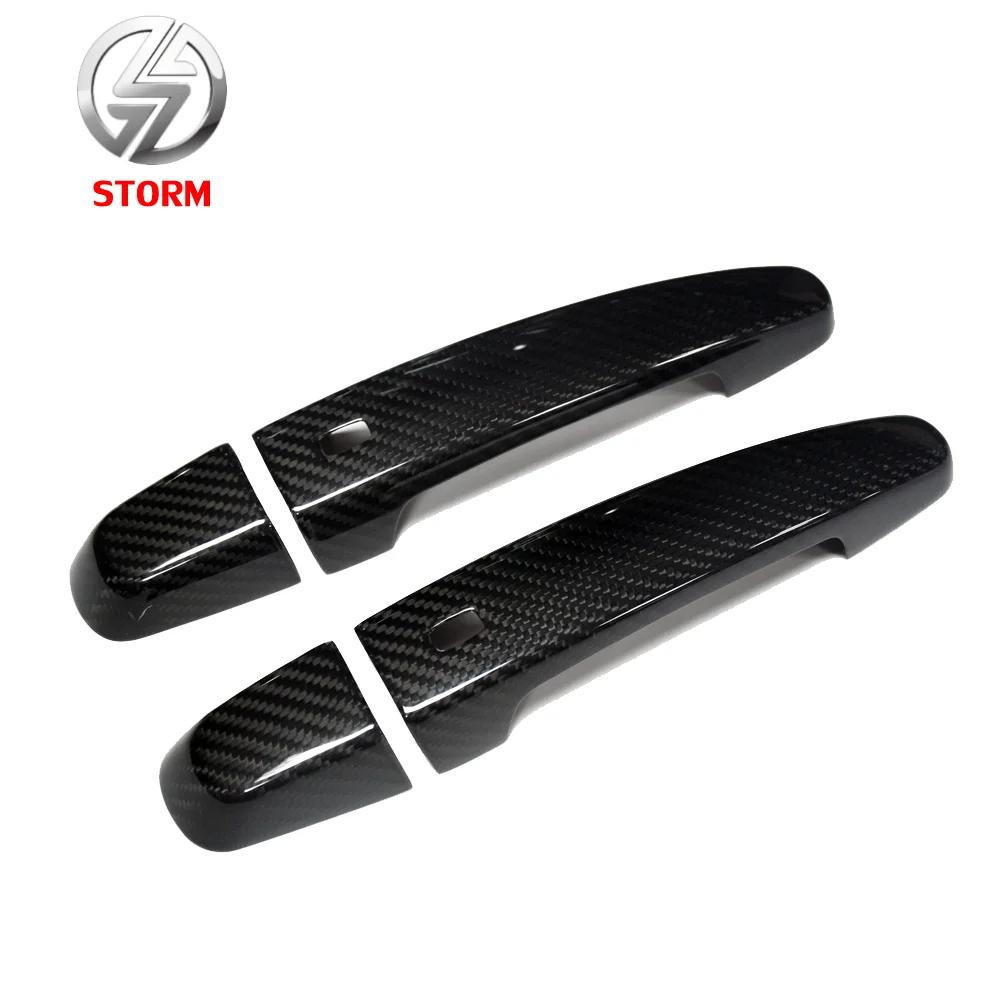 For Chevrolet Camaro 2016 2017 Carbon Fiber Door Handle Cover