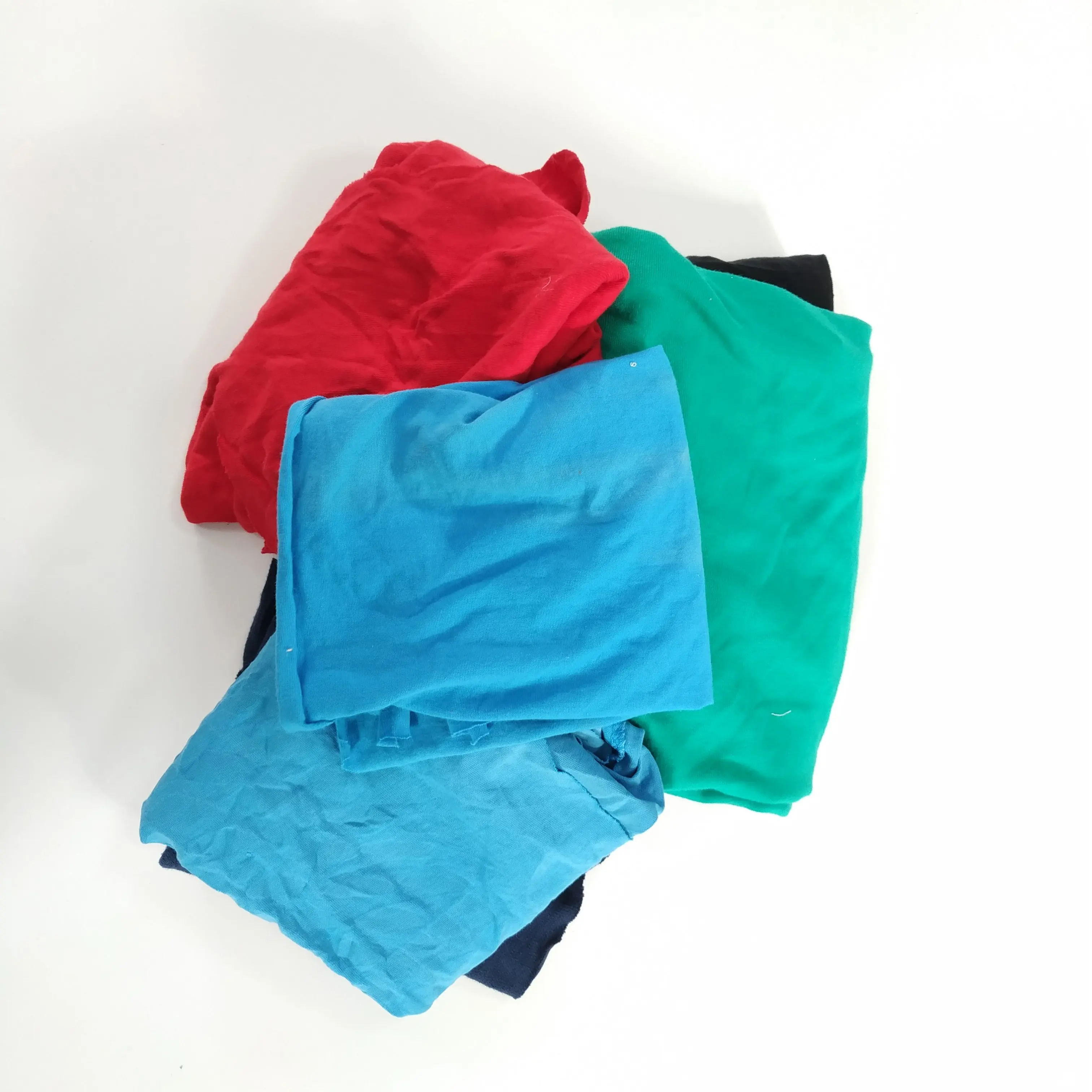 
Темная Смешанная хлопчатобумажная футболка для службы безопасности, хлопчатобумажная футболка для протирания, смешанные тряпки 