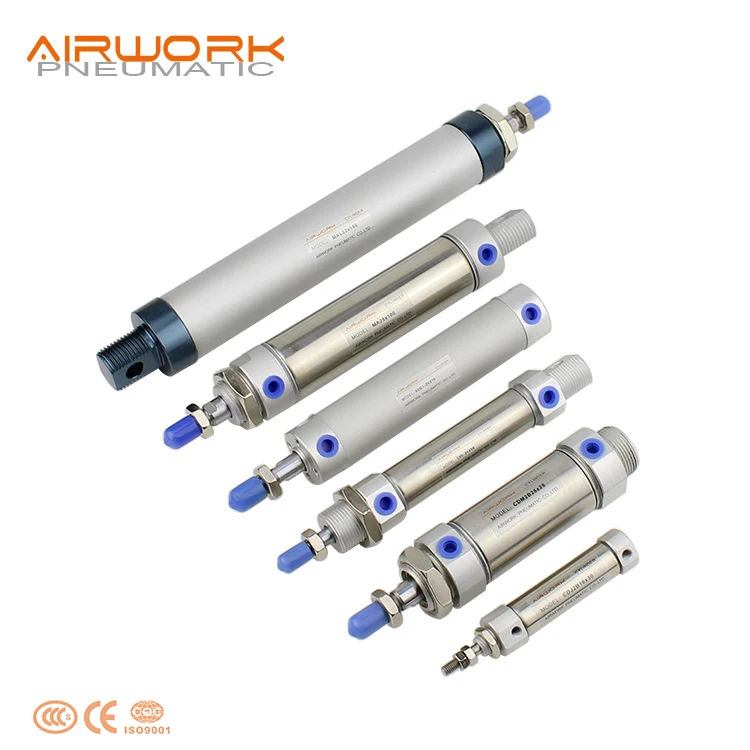 MF airtac type pneumatic stainless steel round air cylinder