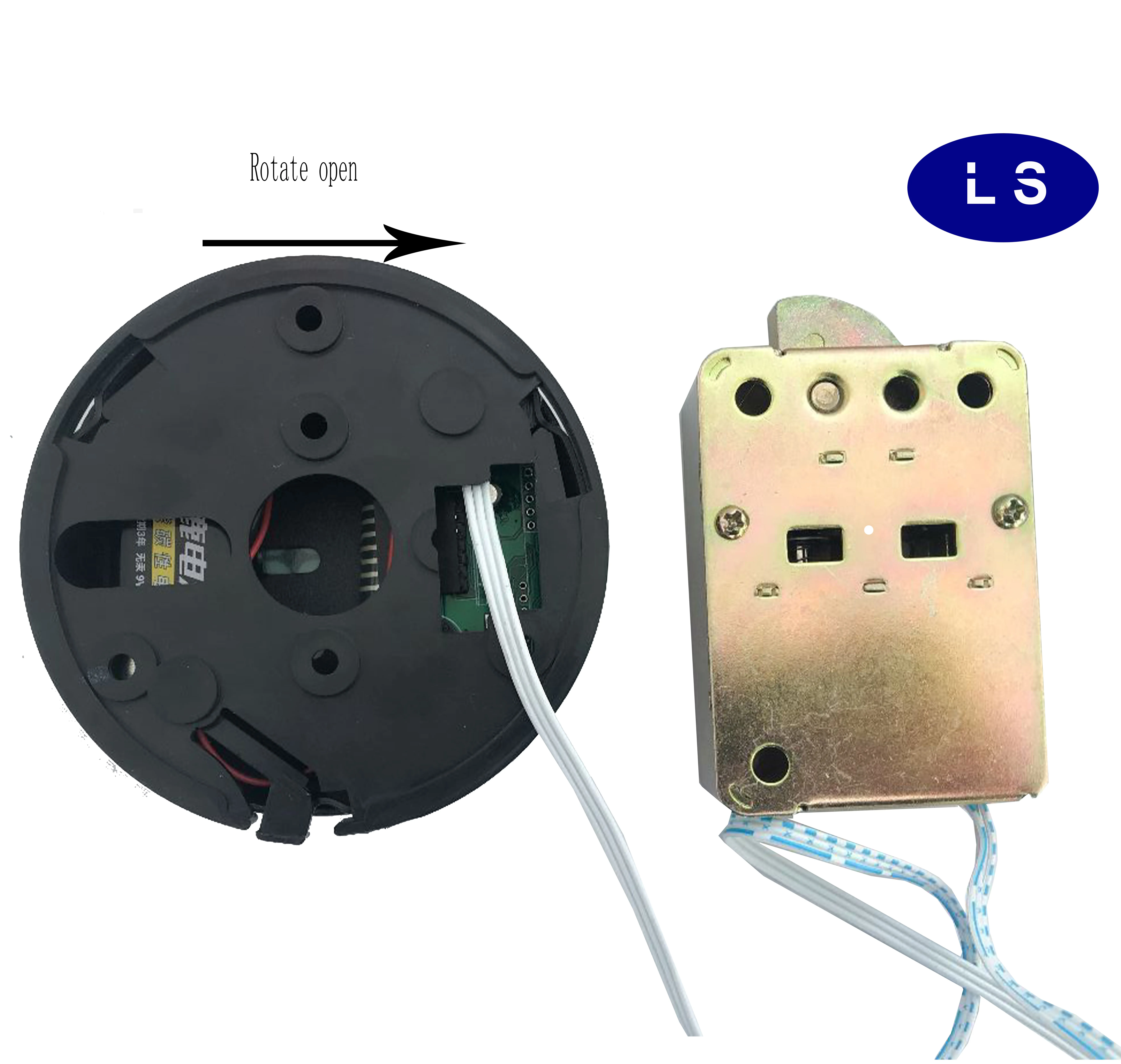 Two Parts, Popular in Europe, Easy to Install Safes Lock with Delay System, Warranty Period Is One Year,worry Free After Sale