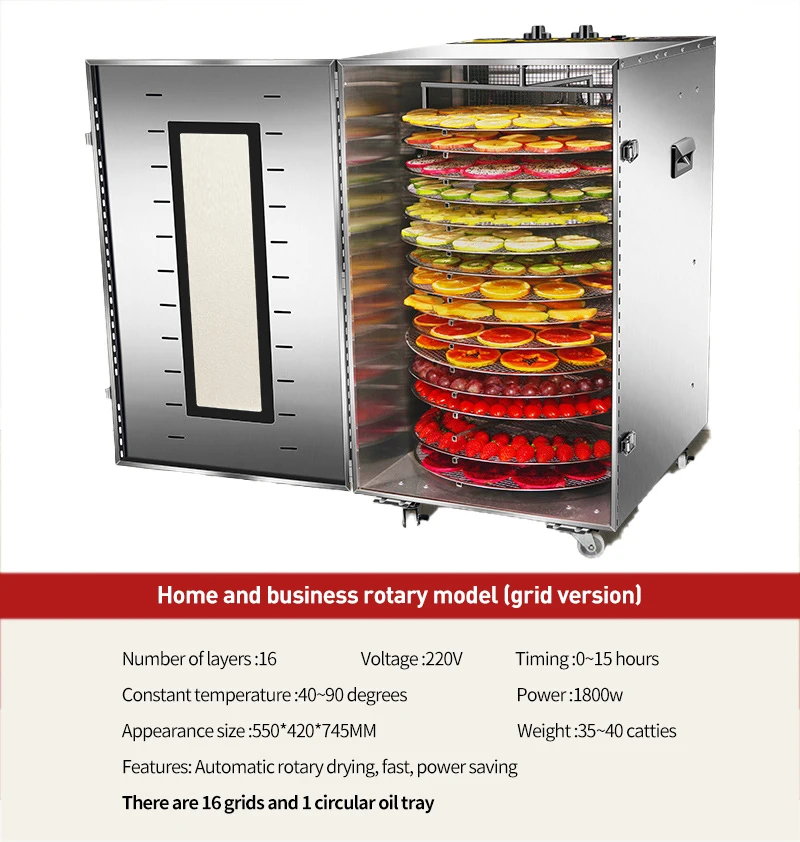 Vegetable And Fruit Dryer, Broccoli Red Pepper Heat Pump Dryer Food Dryer/