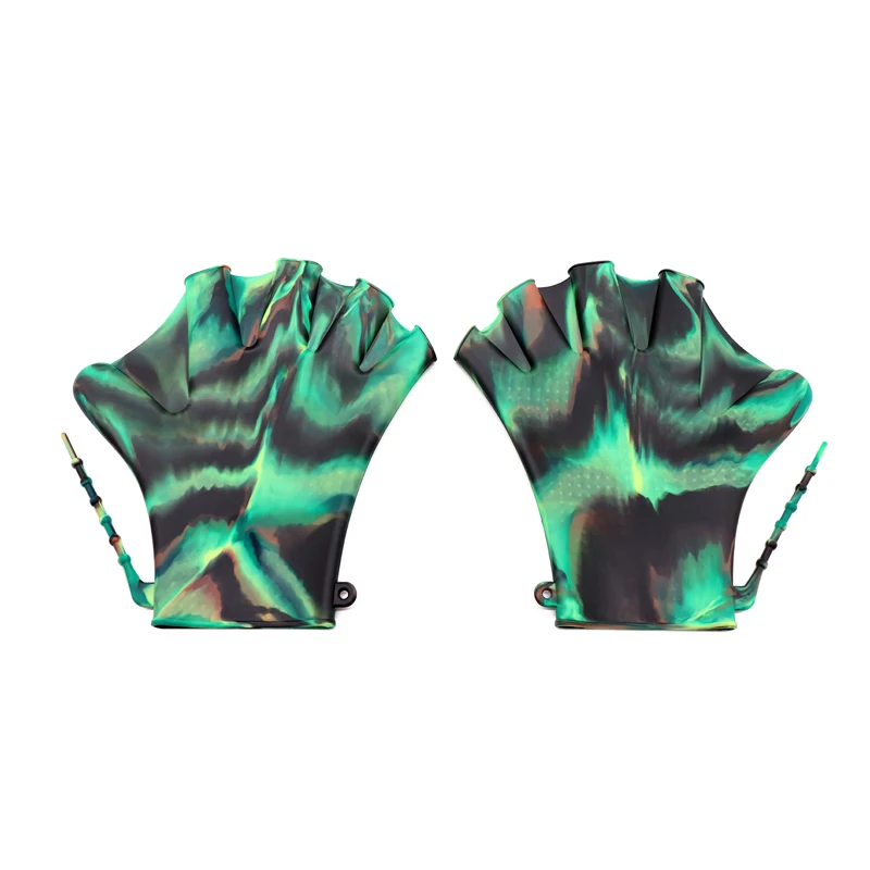 M typeHelp the upper body resist water gloves training diving swimming silicone swimming webbed