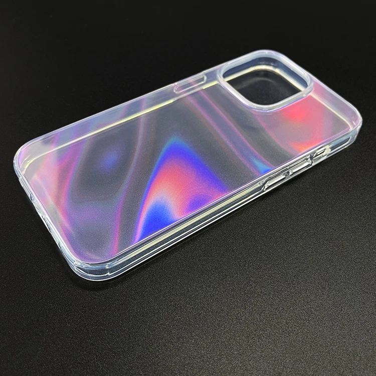 New Design IMD Vacuum plating Aurora Crystal Case for iPhone 13 Mini Colorful Shock proof Phone Case For iPhone 13 12 11 Pro Max