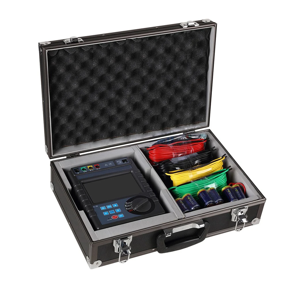 WDJD-3000B Double clamp multifunctional ground insulation resistance test soil resistivity tester