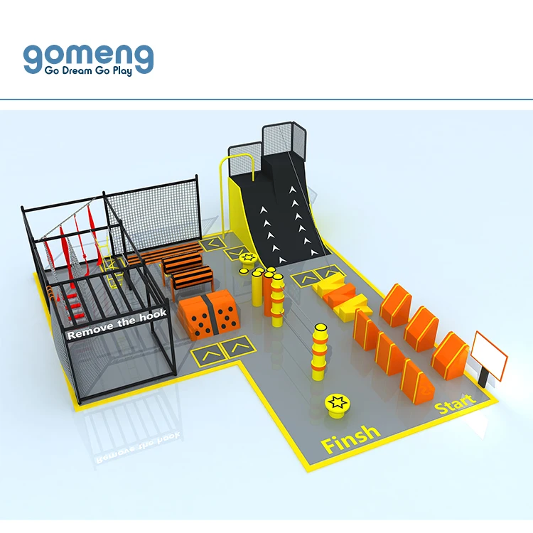 Customized Obstacle Course Adult Ninja Course Commercial Adult Obstacle Ninja Warrior Course