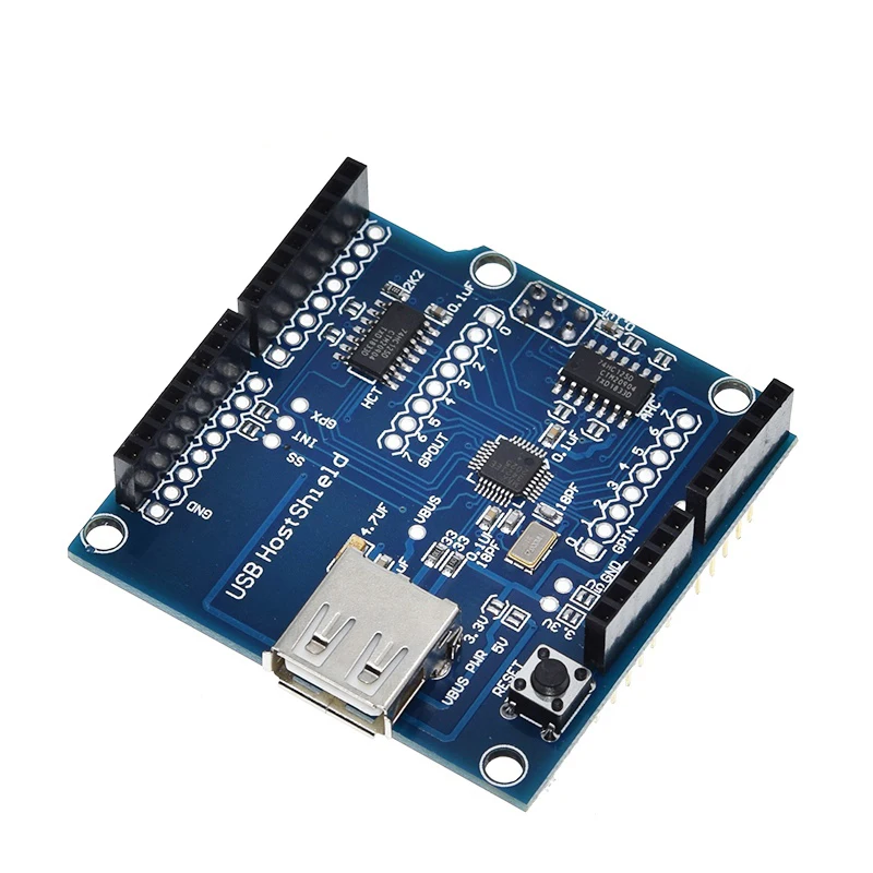 TZT USB Host Shield 2.0 for Arduino UNO MEGA ADK Compatible for Android ADK DIY Electronic Module Board