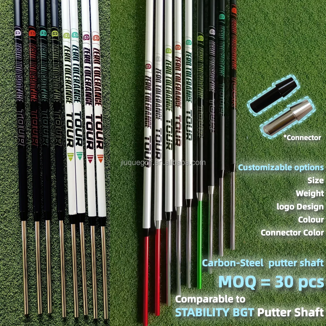 Graphite steel Putter Shaft High-quality Comparable to STABILITY BGT Golf B2B ODM/OEM Custom Carbon-Steel Unisex 8 Styles ZT