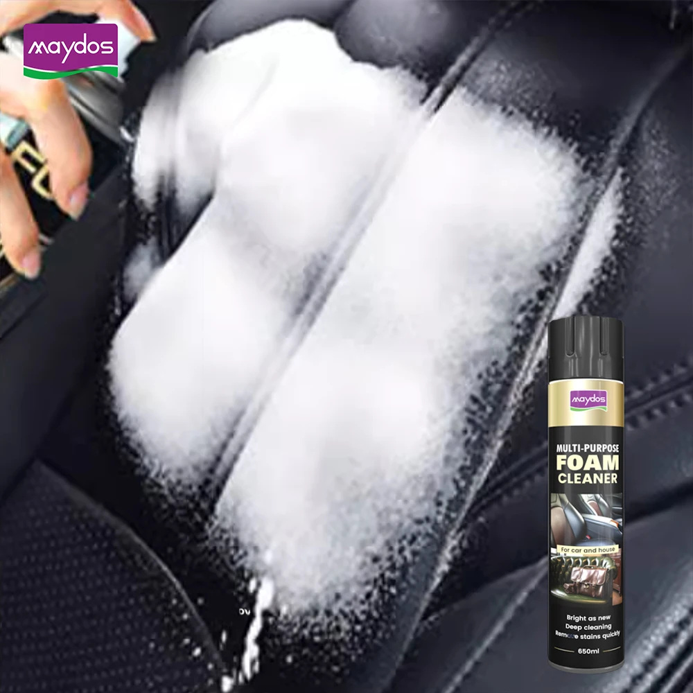 2024 New Multi Purpose Foam Cleaner All Purpose Active Foam Cleaner for Car Wash 650ml