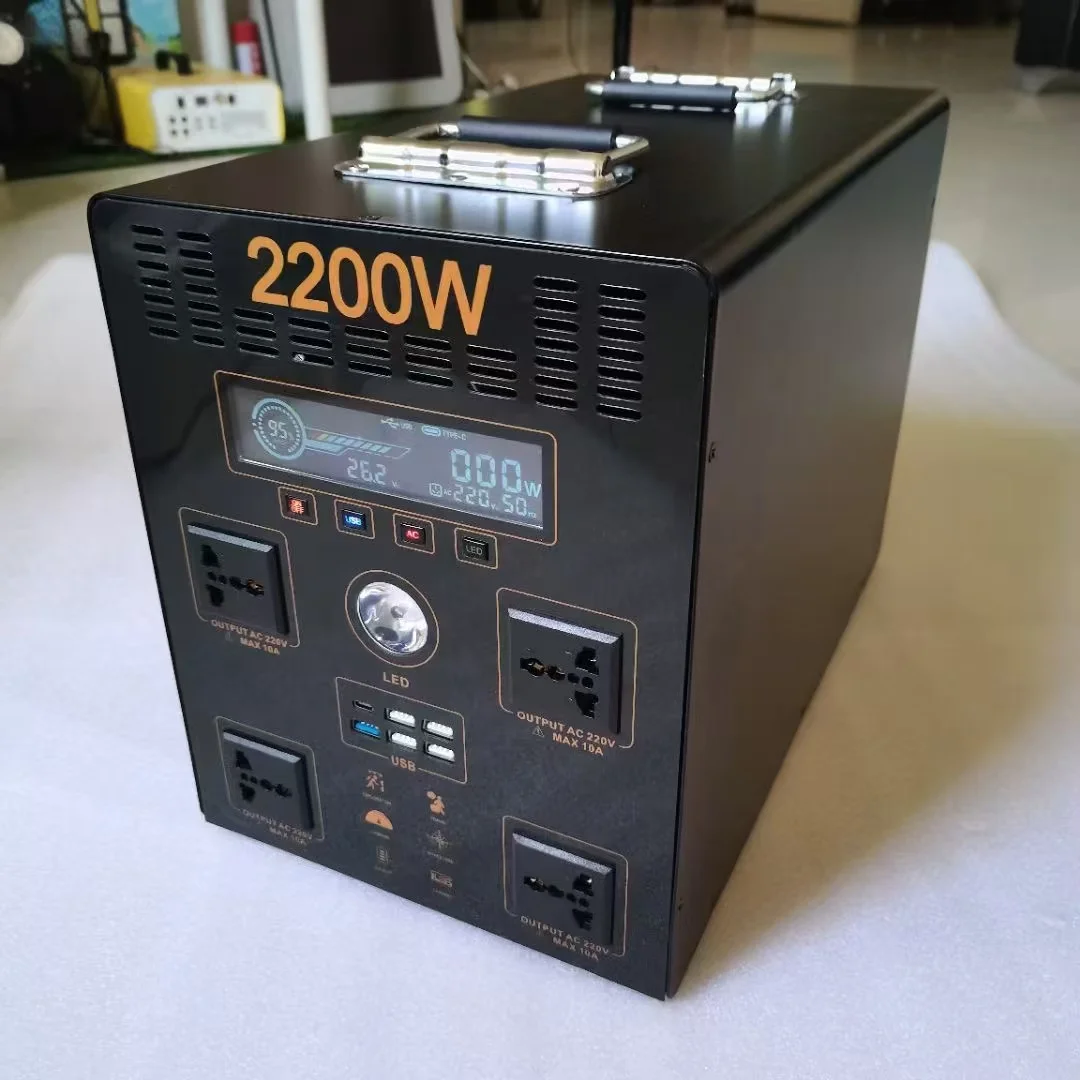 Аккумуляторная электростанция lifepo4 2200 Вт 3000