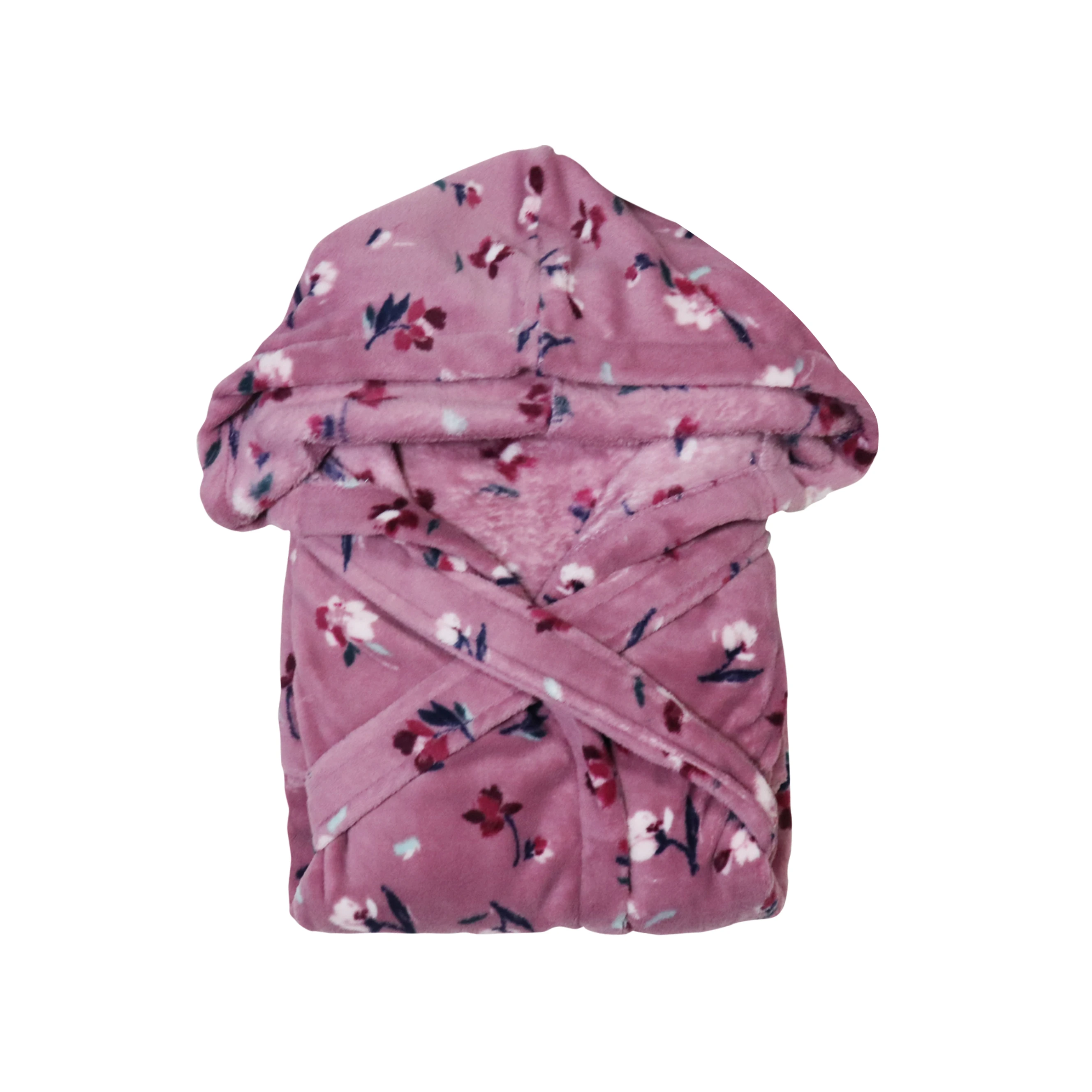 
Wholesale minty plain custom terry cotton bath robe for women 