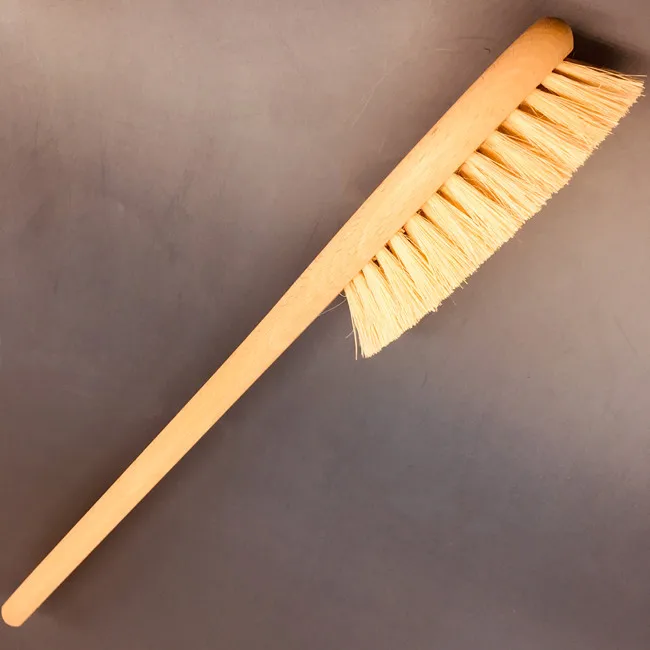 Cactus Long Handle Natural Bristle Cleaning Brushes Spa Shower Body Brush Wooden Bath Brush for Body Scrub