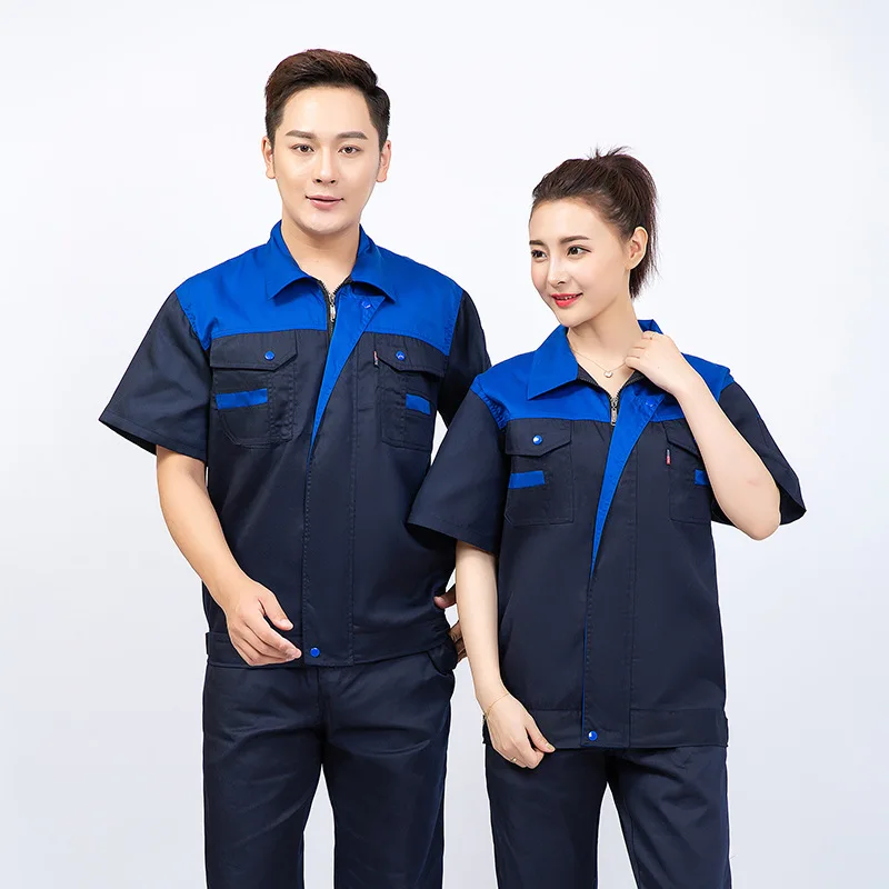 Autumn Thick Jacket Factory Equipment Repair Gas Station Unisex Outdoor Jackets Work Wear Labor Uniforms