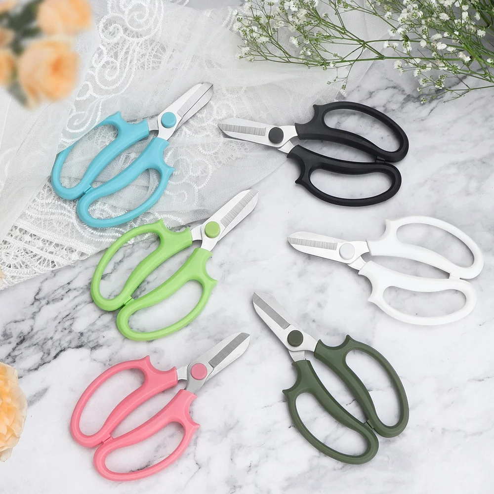 Small Garden Scissor Trimming High Quality Carbon Steel Stainless Steel Scissors