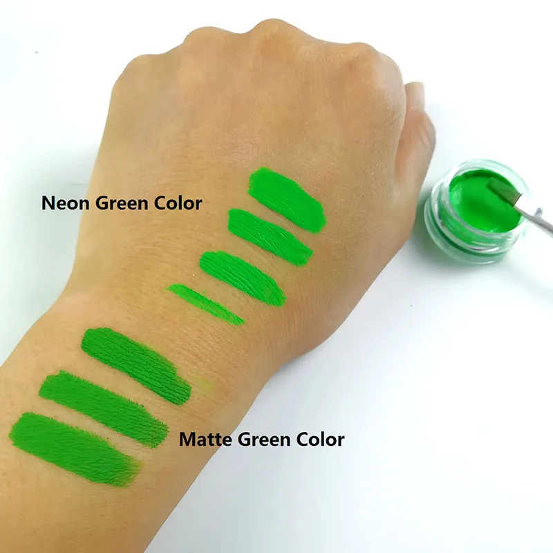 Halloween 26 20 Colors Glow In The Dark Face Body Paint For Kids