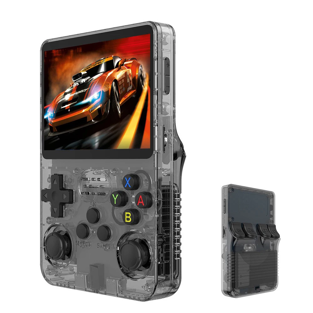 New Upgraded 3.5 Inch IPS Screen R36S 20 Simulators Video Game Dual 3D Joysticks Mini Video Player Game Console