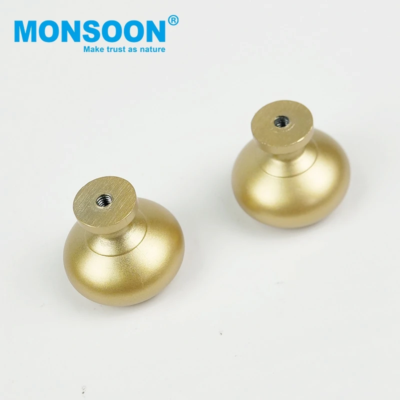 Monsoon cabinet kitchen internal Mushroom Knob handle zinc alloy lever door handle pull door handle