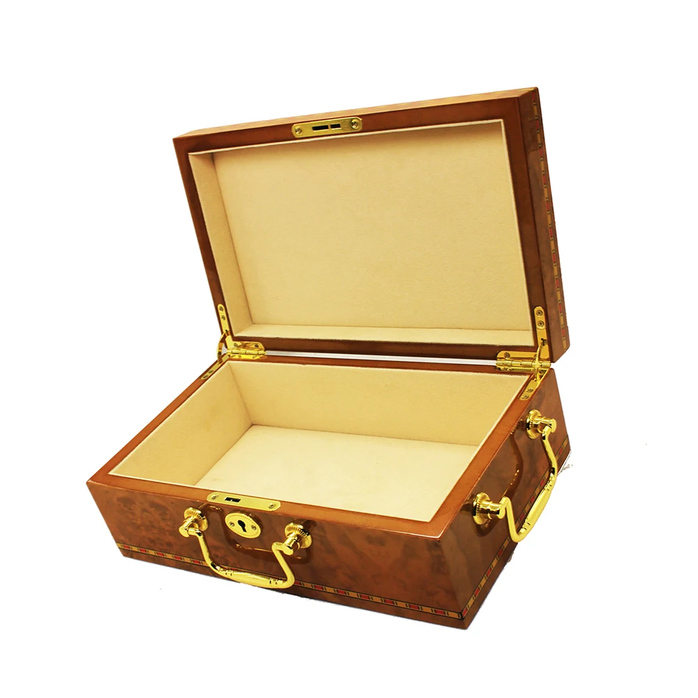 Creativepacking, лидер продаж, оптовая продажа, уникальный хьюмидор Cohiba 100 карат с подкладкой из красного дерева