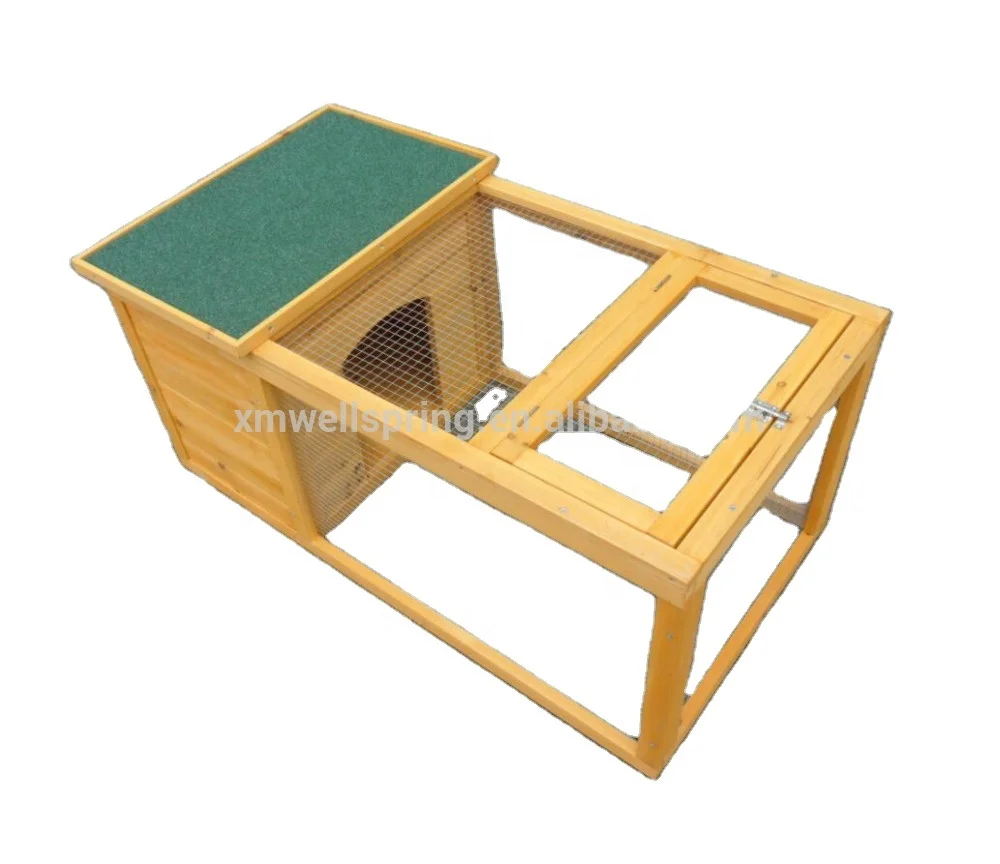 
wooden rabbit cage 