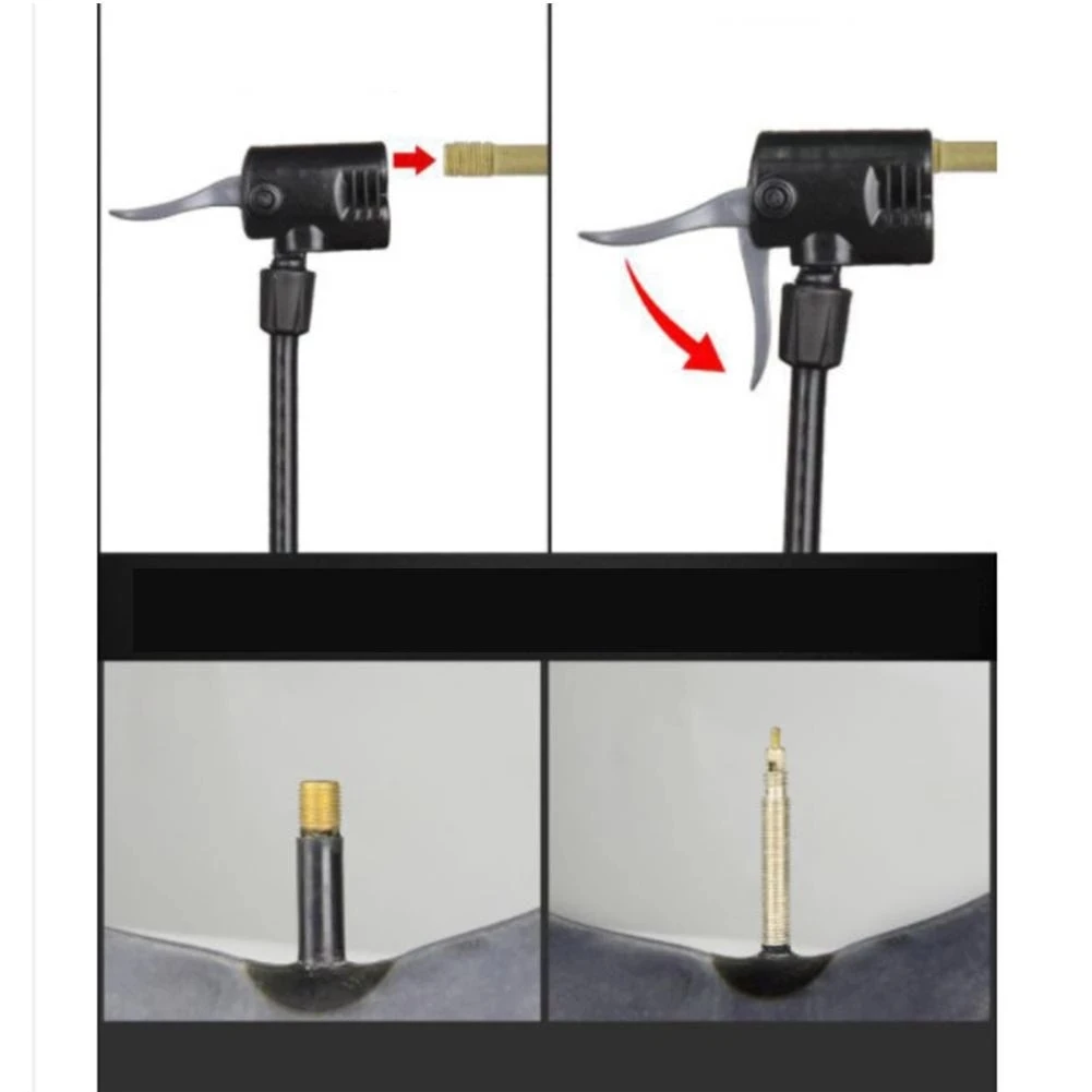 Portable Wired Foot Operated Air Pump Inflatable Mattress Balls Bike Tire Inflator For Car Bicycle Inflate Equipment Manual Pump