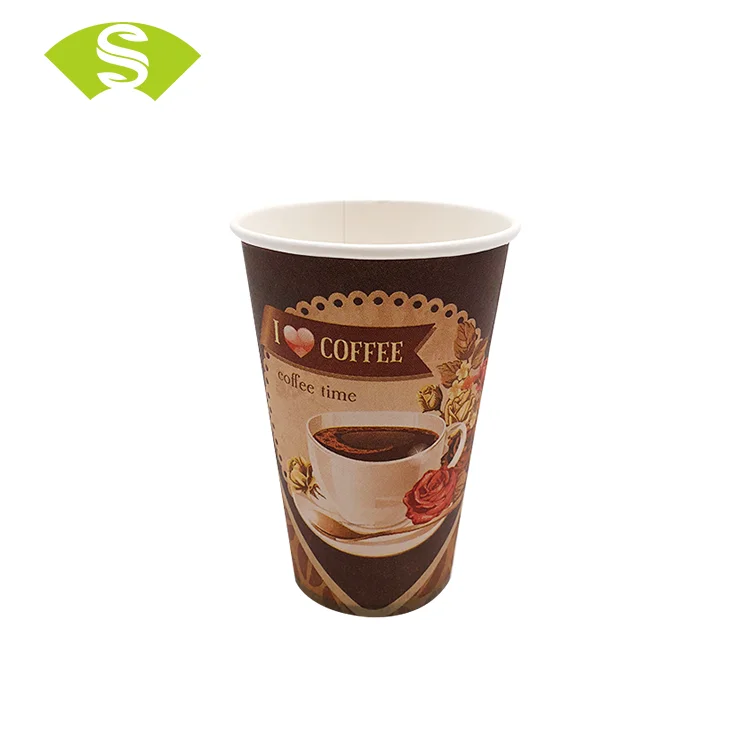 wholesale eco-friendly import single wall paper cup from china