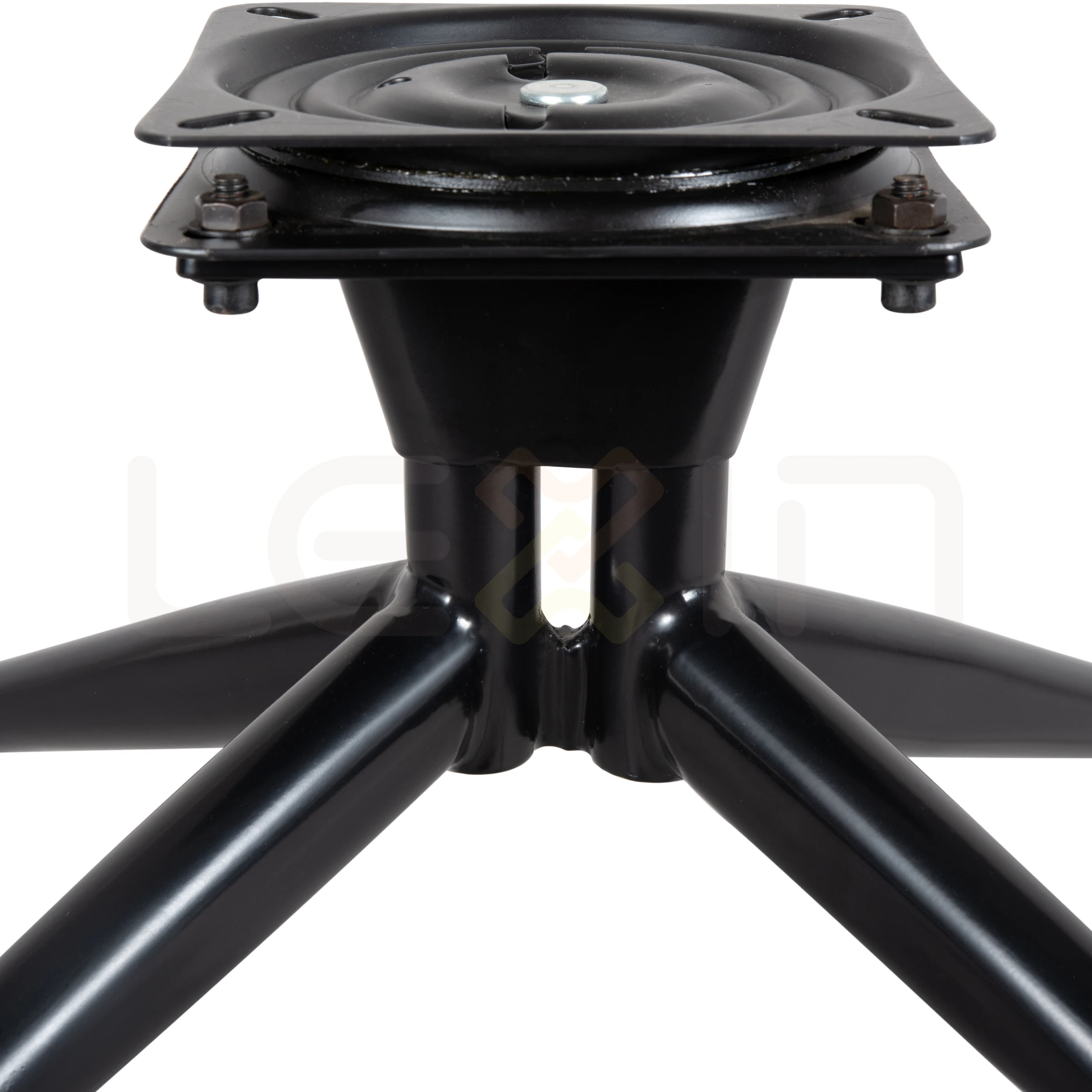 Professional produce electroplating 4 stars swivel chair basa furniture leg chair accessories