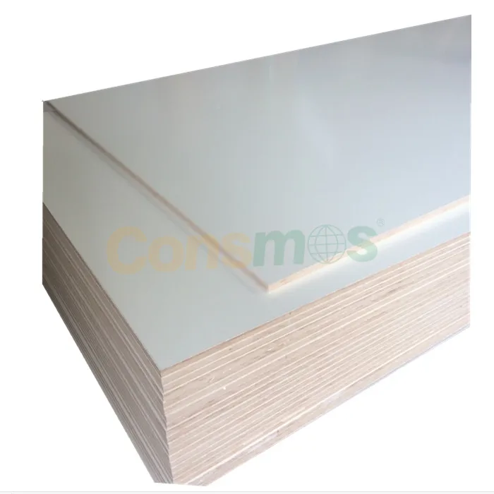 middle density fiberboard MDP MDF board natural or white melamine  laminated mdf and wood veneered mdf
