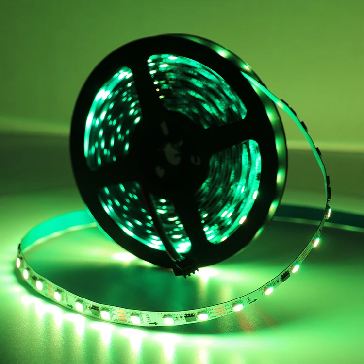 Smd 5050 12v Addressable Rgb Led Strip Light Internal and External Control Integrated