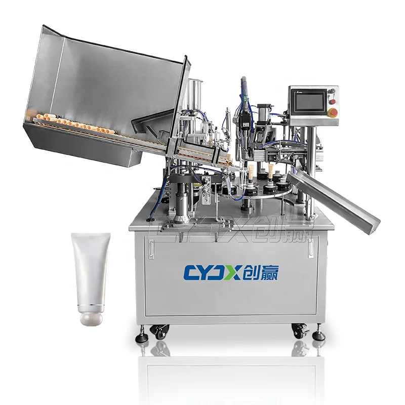 CYJX Automatic Inner Heating Type Toothpaste Tube Filling Sealing Machine Tube Filling Machine Equipment For Cosmetic