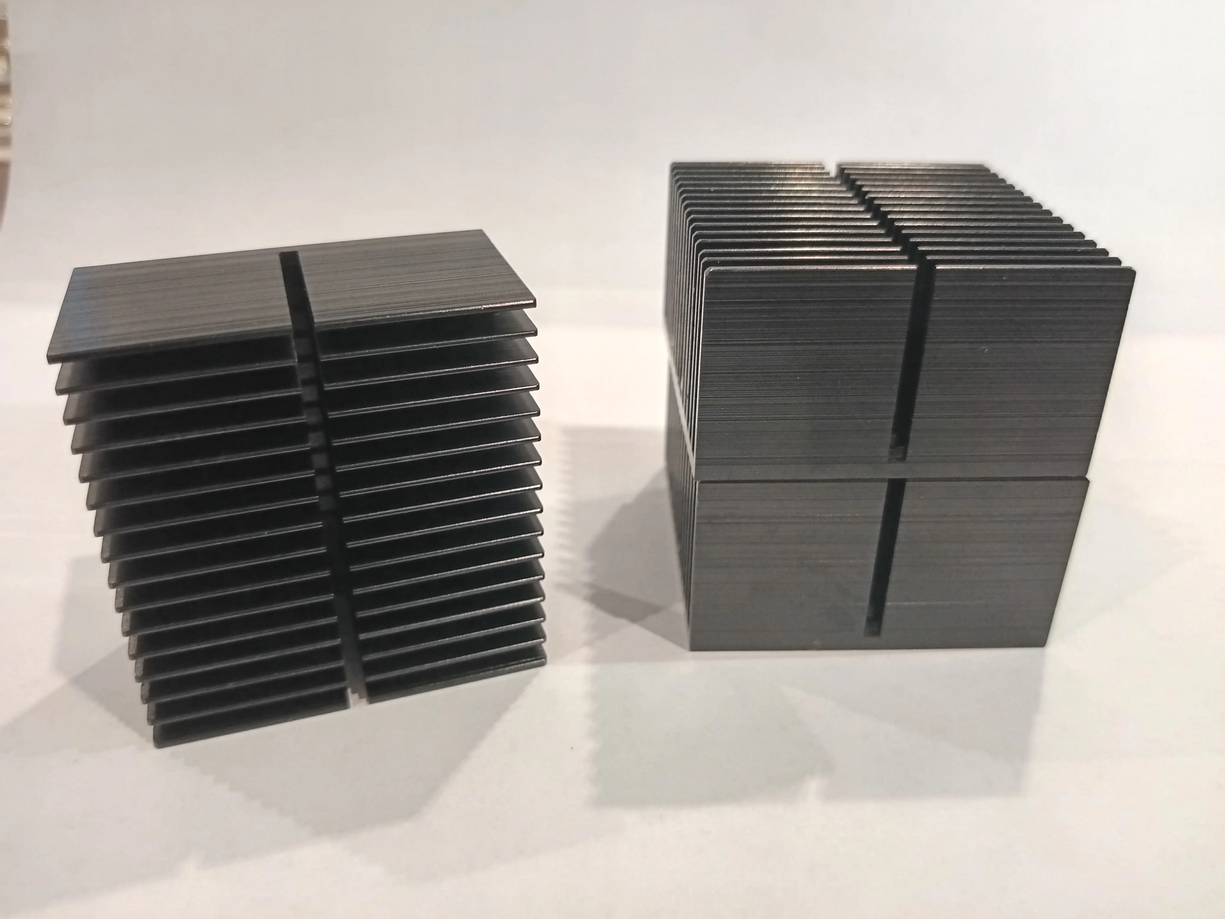 Aluminum High Quality Black Heat Sink Electronic Radiator Black Oxidation Heat Conductor Radiator  IC Main Control