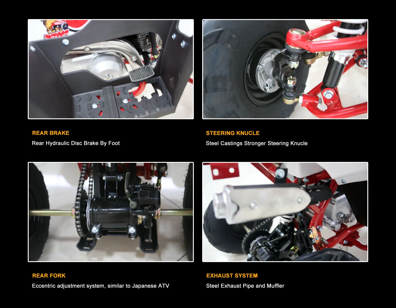 QUAD ATV 110CC QUAD BIKE дешевый ATV для продажи HX110N