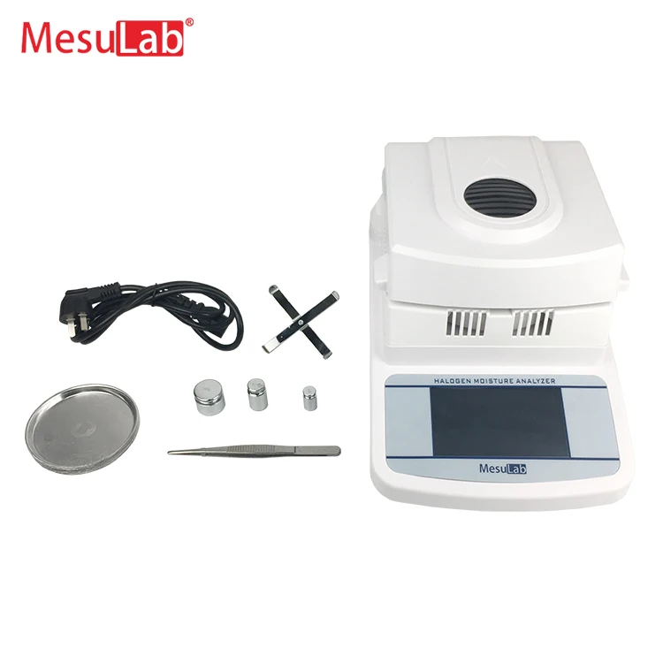 MesuLab High quality control touch screen moisture testing machine water content apparatus humidity analyzer