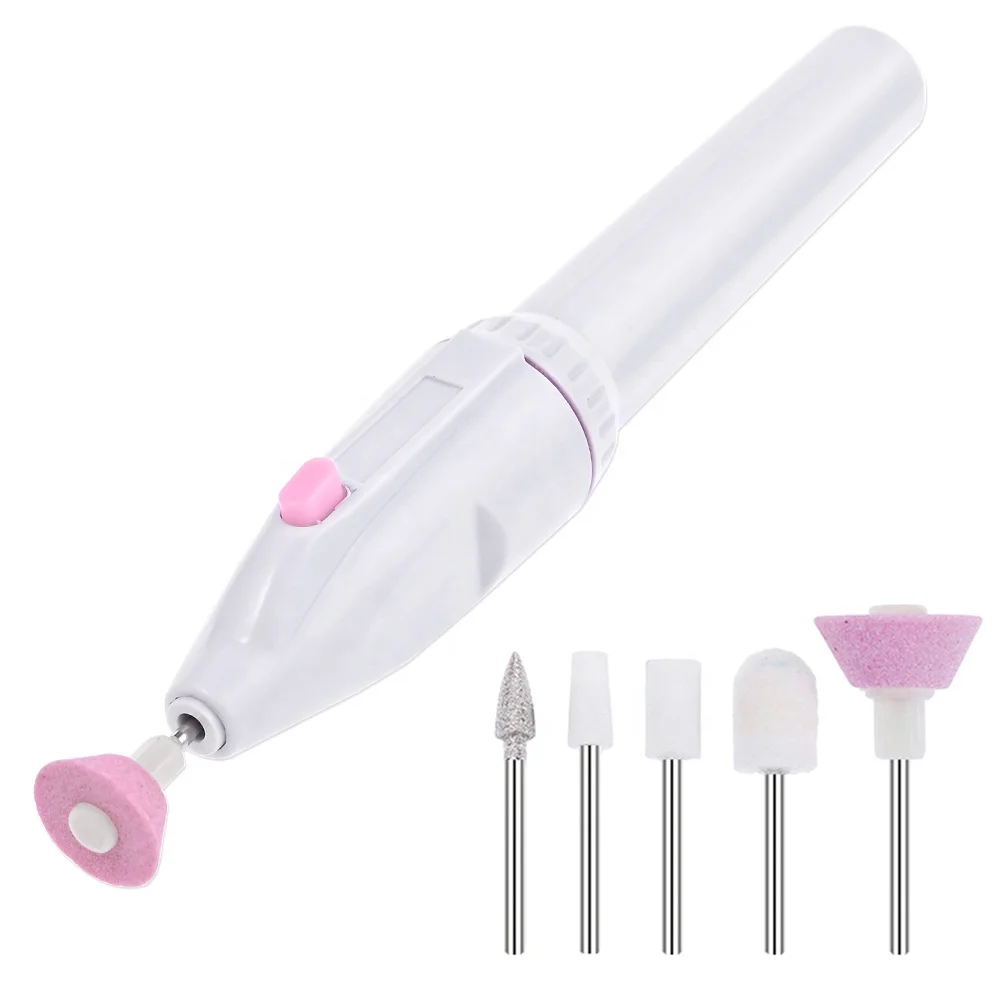 Five-in-one Professional Portable Drill Nail for Manicure Polishing Shape Tools Electric Nail Drilling Machine