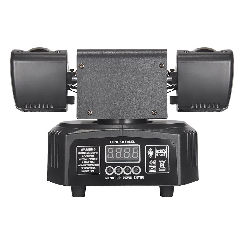 Mini new 36W Rgbw 2-arm laser beam mobile flash with KTV light, DJ light remote control