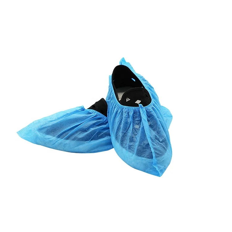 Factory Direct Disposable Thicken New Material Non Woven Shoe Covers Non-slip Shoe Covers For Personal Protection