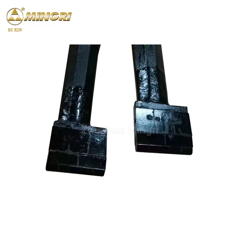 Tungsten carbide railway tamping pick for rail tamping machine