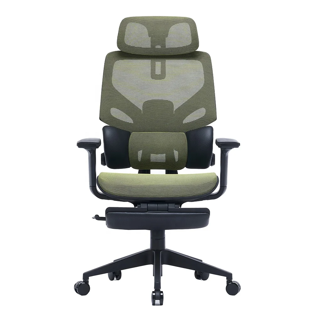 OEM Manufacturer 4D Arm Rest High Back Swivel Chairs Mesh Ergonomic Chair With Lumbar Support