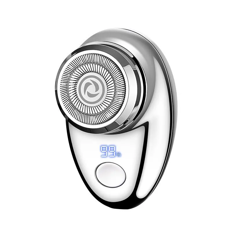 Portable Travel Attire Shaver USB Rechargeable Mini Shave Electric Razor Waterproof Shaver Gift for Father Husband
