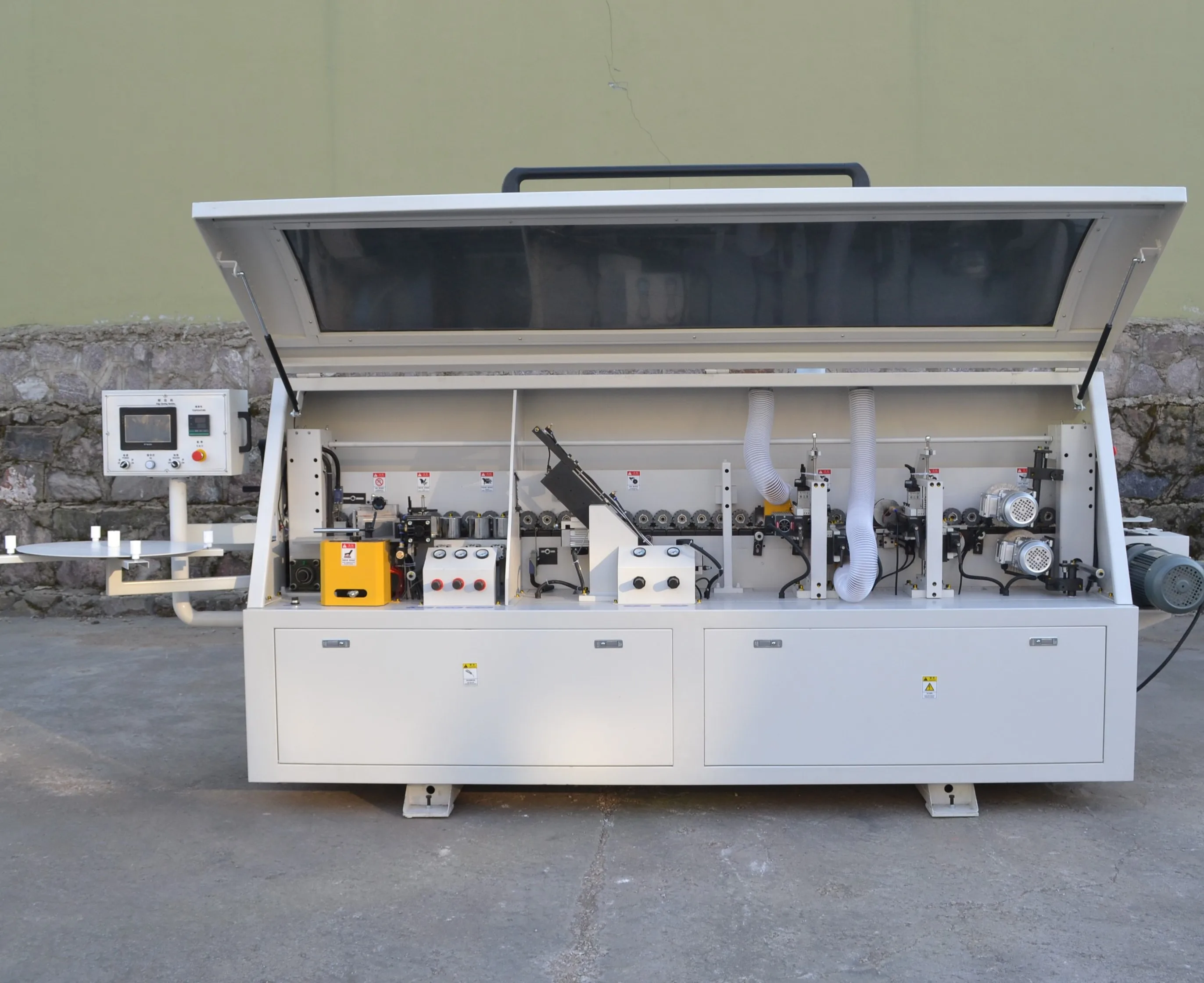 Qingdao 5 functions woodworking edge banding machines