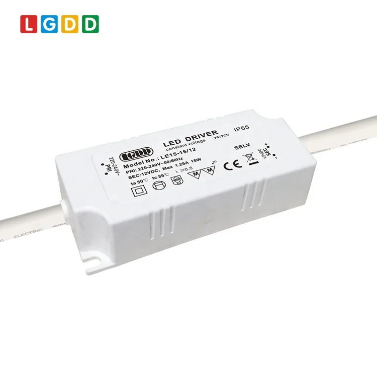 CE New ERP IP67 Waterproof Power Supply Constant Voltage 12V 24V 20W 30W  LED Driver