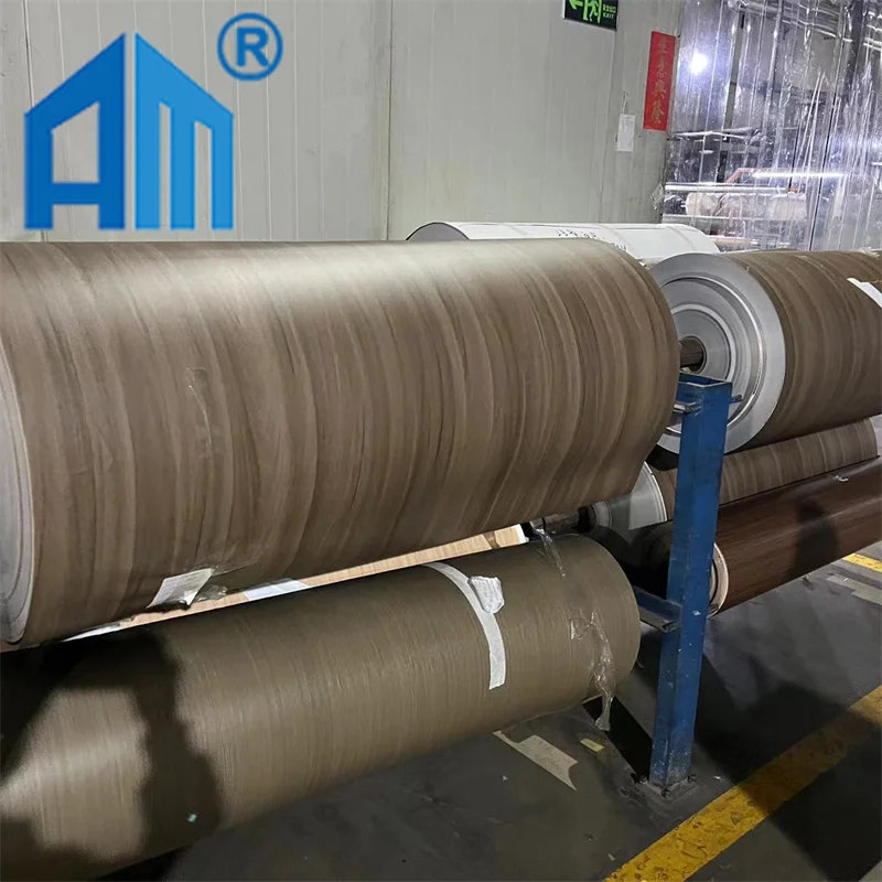 Color Pvc Film High Glossy Solid  PVC Decorating Design Furniture Decor PVC Wrapping Film