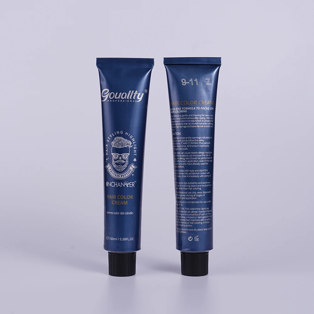 Чародея на кератиновых пластинах, алоэ крем-краска для волос Перманентный краситель для волос для профессионального салона