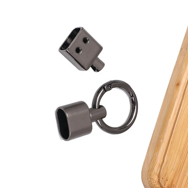 Tanai Wholesale car keychains manufacturers zinc alloy spring rings horseshoe buckles car accessories metal keychains