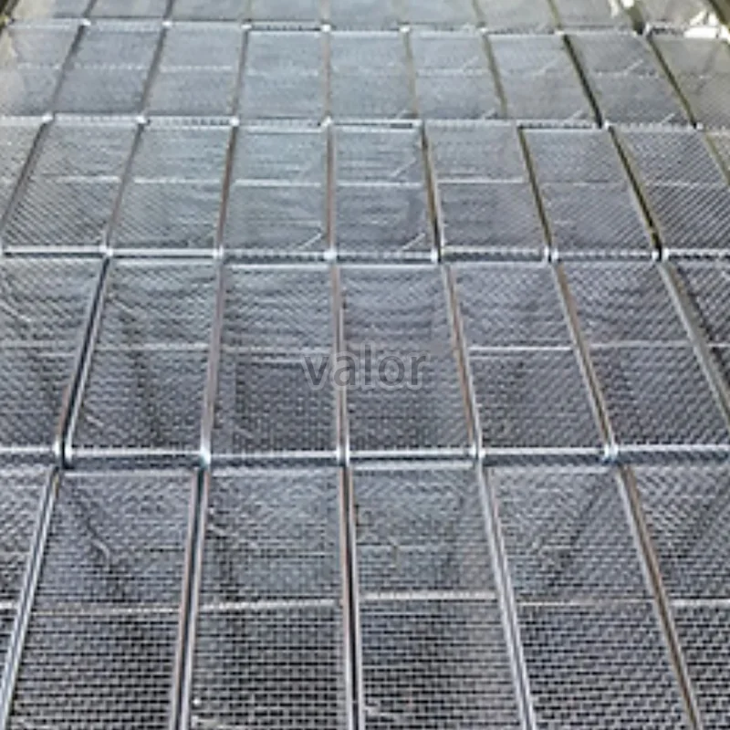 Customized stainless steel medical disinfect woven wire mesh basket shallow wire mesh basket metal wire golf basket
