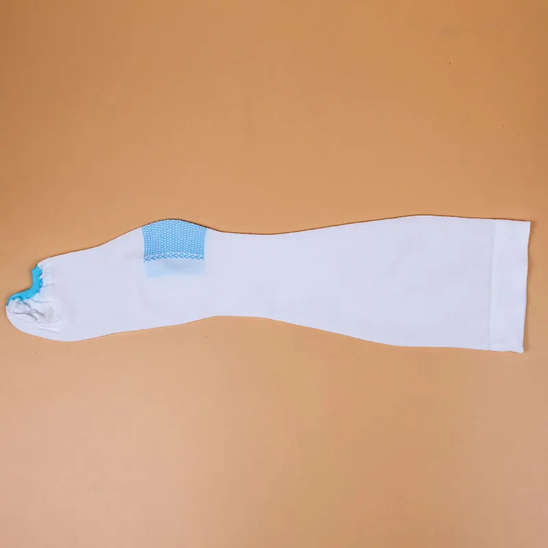 High quality medical compression socks 15-20 mmhg open-toe anti-embolism knee high socks for varicose veins