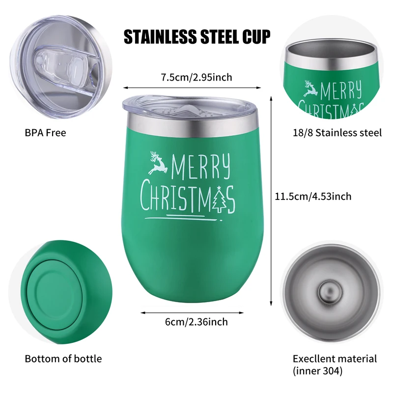 2021 merry christmas mug bulk double wall coffee cup mug christmas gift