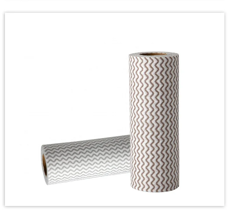 Disposable nonwoven kitchen cleaning cloth kitchen paper Towel kitchen rolling cloth