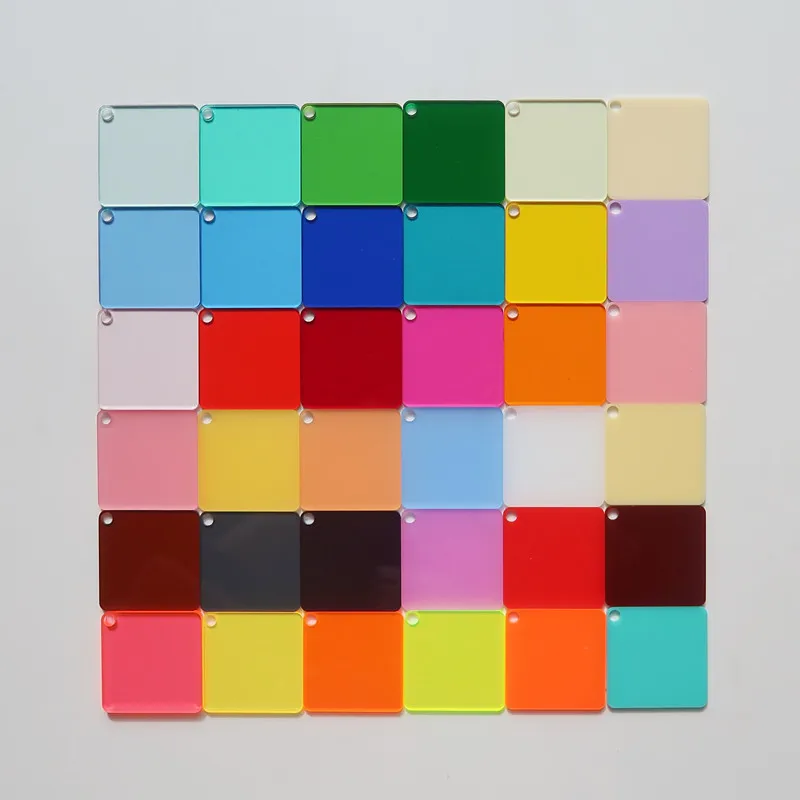 Hot Selling Clear Colorful Acrylic Board White Acrylic Laser Cutting Cast Acrylic Sheet