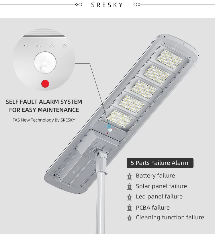 
non electric light solar led street light 120w 100W 
